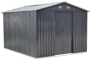 Domek narzędziowy z metalu Helsinki 2,4 x 3 m Store Boss antracyt