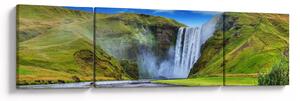 Obraz - Wodospad Seljalandsfoss (170x50 cm)
