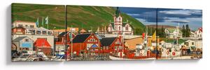 Obraz - Húsavík (170x50 cm)