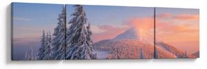 Obraz - Zimowy krajobraz (170x50 cm)