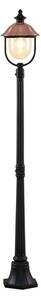 Lindby - Clint Zewnętrzna Lampa Parkowa Copper/Black