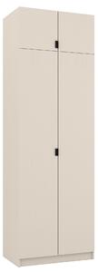 Szafa z nadstawką 80 cm do garderoby modułowej Foxen Cashmere