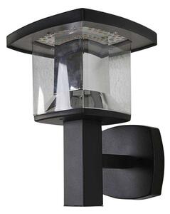 Lindby - Askan Zewnętrzna Lampa Ścienna Black/Clear