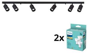 MAXLED LED Oświetlenie punktowe ANGIE 6xGU10/4,7W/230V LEDMX0118A