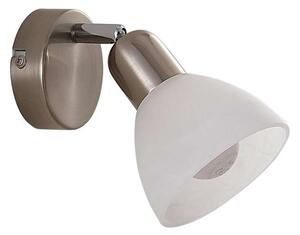 Lindby - Paulina LED Lampa Ścienna Satin Nickel/White