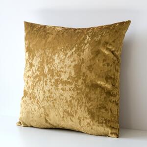 Złota połyskująca poduszka dekoracyjna 45x45 cm Crystal 37