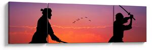 Obraz - Samuraj (170x50 cm)