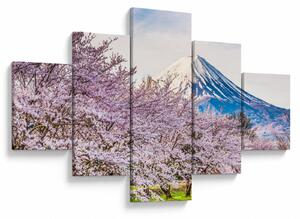 Obraz - Japonia wiosną (125x70 cm)