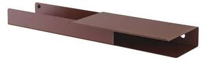 Muuto - Folded Shelves Platform 62x5,4 Deep Red