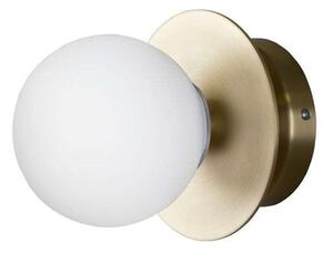 Globen Lighting - Art Deco Lampa Ścienna/Sufitowa IP44 Brushed Brass