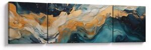 Obraz - Abstrakcja (170x50 cm)