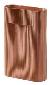 Muuto - Ridge Vase H35 Terracotta