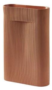 Muuto - Ridge Vase H48,5 Terracotta