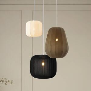 Lampa wisząca Helin Lindby, możliwość ściemniania, multikolor, salon / jadalnia, tkanina / materiał / jedwab, skandynawski