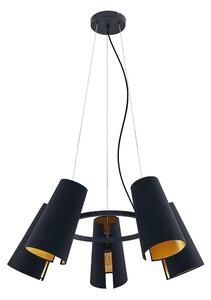 Lucande - Kemoni Lampa Wisząca Black/Gold