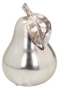 Dekoracja Silver Pear 16cm