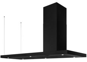 Okap AFRELLI A-4G-Nuvola Cordia 146 Prawy Czarny matowy 681m3/h 63dB klasa A+