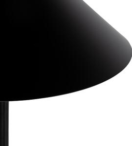 Designerska lampa podłogowa czarna - Triangolo Oswietlenie wewnetrzne