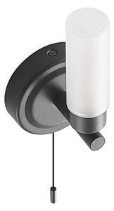 Lindby - Vinza Lampa Ścienna Black/Opal