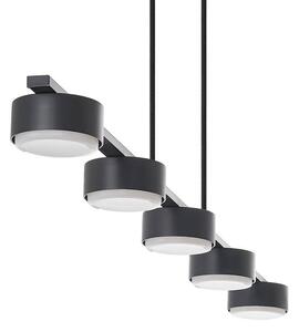 Lindby - Kaylou 5 Lampa Wisząca Black -