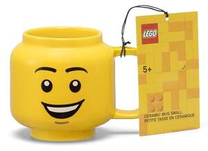 Żółty ceramiczny kubek dla dzieci 255 ml Head – LEGO®