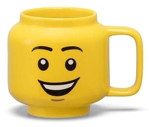 Żółty ceramiczny kubek dla dzieci 255 ml Head – LEGO®