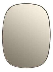Muuto - Framed Mirror Small Taupe/Taupe Glass
