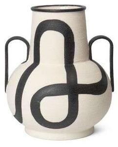 Ferm Living - Trace Vase Off-White