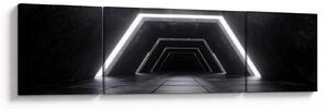 Obraz - Futurystyczny tunel (170x50 cm)