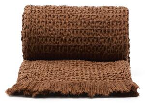 Brązowy koc 130x170 cm Nulina – Kave Home