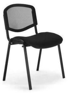 Krzesło konferencyjne ISO Mesh, czarne