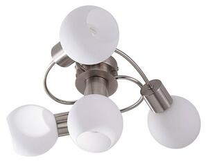 Lindby - Ciala 4 Lampa Sufitowa Nickel/Opal