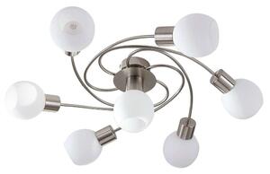 Lindby - Ciala 7 Lampa Sufitowa White/Nickel