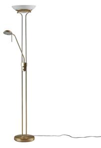 Lindby - Yveta Lampa Podłogowa Brass/White