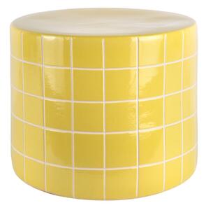 Okrągły stolik ceramiczny ø 42 cm Retro Tiles – Leitmotiv