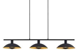 Lindby - Narisara Long Lampa Wisząca Black/Gold