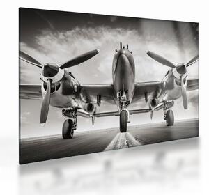 Obraz na szkle - Warbird (70x50 cm)