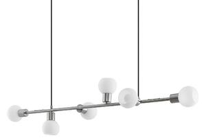 Lindby - Biscala Lampa Wisząca Nickel/Opal