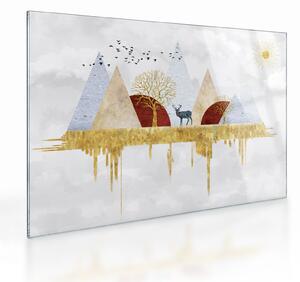 Obraz na szkle - Wystrój (70x50 cm)