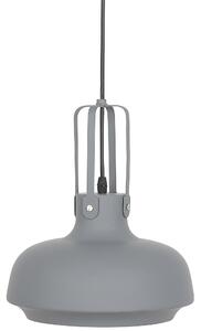 Lampa wisząca szara industrialna metalowa matowa 104 cm Taravo Beliani