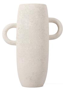 Biały ceramiczny wazon (wysokość 30 cm) Bullet – S|P Collection