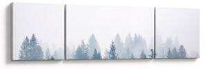Obraz - Mglisty las (170x50 cm)