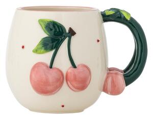Kremowy kubek ceramiczny 420 ml Berrie – Bloomingville
