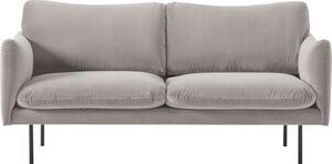 Sofa z aksamitu Moby (2-osobowa)