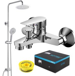 SOTBE MARDOLA bateria wannowa + deszczownica PREMIUM