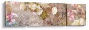Obraz - Ozdoba kwiatowa (170x50 cm)