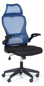 Krzesło biurowe LUCAS 1+1 GRATIS, niebieski