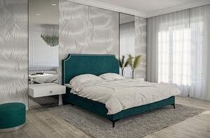 Pojedyncze łóżko kontynentalne 80x200 Selene - 40 kolorów