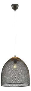 Lindby - Monigo Lampa Wisząca Nickel/Wood