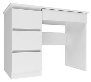 Białe skandynawskie biurko - Oraso 2X